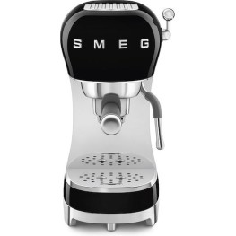 Smeg Μηχανή Espresso 1350W Πίεσης 15bar Black ECF02BLEU