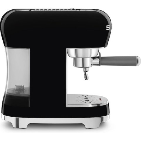 Smeg Μηχανή Espresso 1350W Πίεσης 15bar Black ECF02BLEU