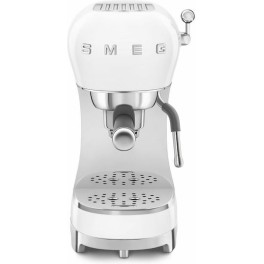 Smeg Μηχανή Espresso 1350W Πίεσης 15bar Λευκή ECF02WHEU