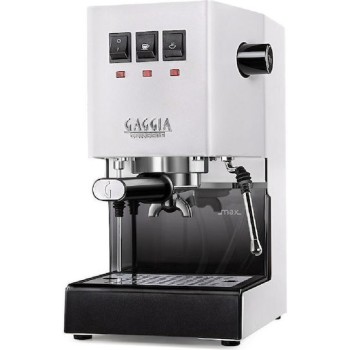 Gaggia Classic Evo V24 Μηχανή Espresso 1300W Πίεσης 15bar 2023 White