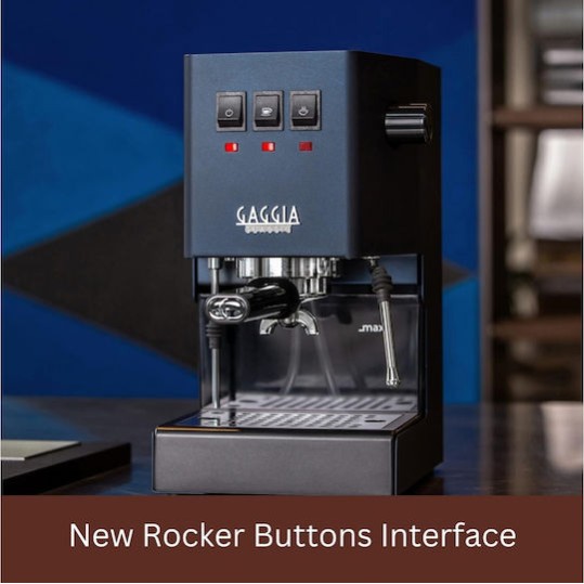 Gaggia Classic Evo V24 Μηχανή Espresso 1300W Πίεσης 15bar 2023 Blue