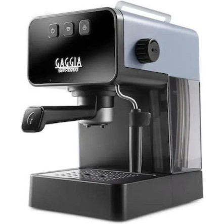 Gaggia Style Μηχανή Espresso 1900W Πίεσης 15bar Γκρι
