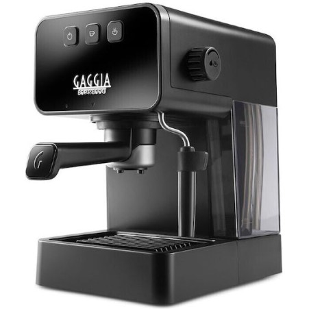 Gaggia Style Μηχανή Espresso 1900W Πίεσης 15bar Μαύρη