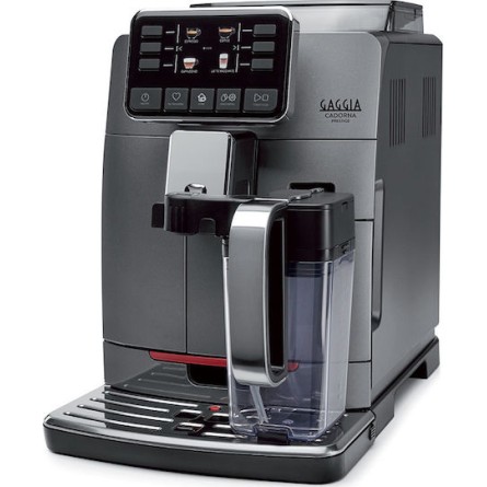Gaggia Cadorna Prestige Αυτόματη Μηχανή Espresso 1900W Πίεσης 15bar με Μύλο Άλεσης Γκρι