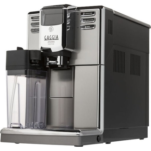 Gaggia Anima Prestige Αυτόματη Μηχανή Espresso 1850W Πίεσης 15bar για Cappuccino με Μύλο Άλεσης Ασημί
