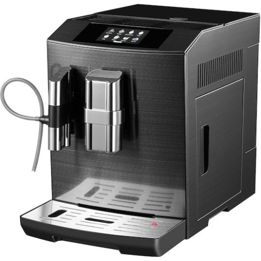 Acopino Modena One Touch Αυτόματη Μηχανή Espresso 1500W Πίεσης 19bar με Μύλο Άλεσης Μαύρη