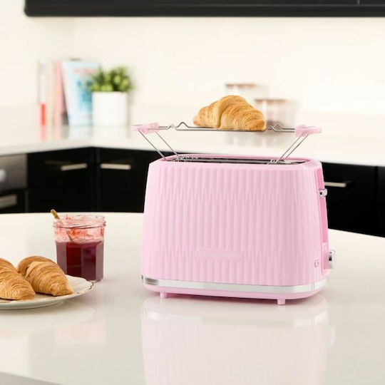 Russell Hobbs Eden Φρυγανιέρα 2 Θέσεων Ροζ