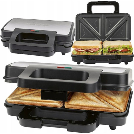 Profi Cook Φρυγανιέρα 2 Θέσεων Inox