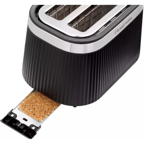 Russell Hobbs Brontë Φρυγανιέρα 2 Θέσεων 980W Μαύρη