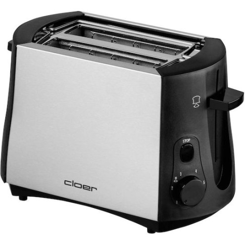 Cloer 3419 Φρυγανιέρα 2 Θέσεων 900W Inox