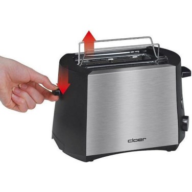 Cloer 3419 Φρυγανιέρα 2 Θέσεων 900W Inox