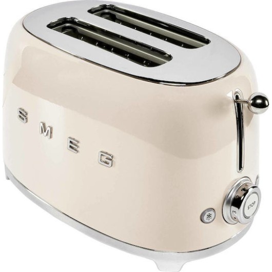 Smeg Φρυγανιέρα 2 Θέσεων 950W Μπεζ