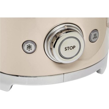 Smeg Φρυγανιέρα 2 Θέσεων 950W Μπεζ