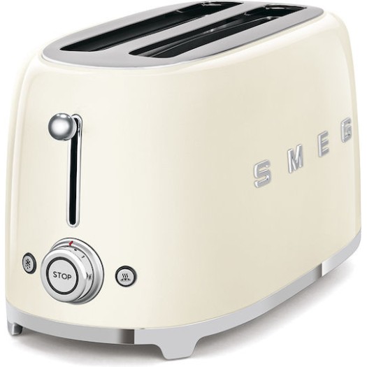 Smeg Φρυγανιέρα 2 Θέσεων 1500W Μπεζ