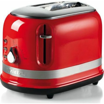 Ariete Moderna Φρυγανιέρα 2 Θέσεων 815W Κόκκινη