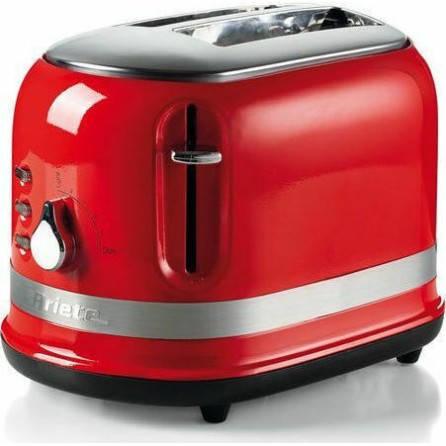 Ariete Moderna Φρυγανιέρα 2 Θέσεων 815W Κόκκινη