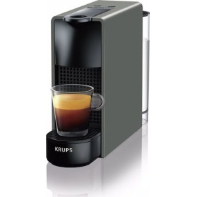 Krups Essenza Mini Καφετιέρα για Κάψουλες Nespresso Πίεσης 19bar Grey