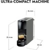 Krups Essenza Mini Καφετιέρα για Κάψουλες Nespresso Πίεσης 19bar Grey