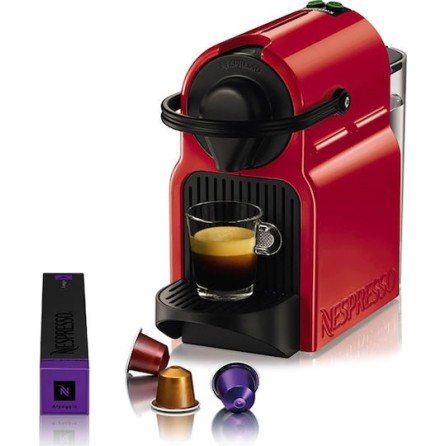 Krups Inissia Καφετιέρα για Κάψουλες Nespresso Πίεσης 19bar Red