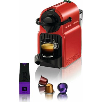 Krups Inissia Καφετιέρα για Κάψουλες Nespresso Πίεσης 19bar Red