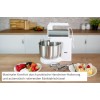Unold Hannah Μίξερ με Inox Κάδο 3.5lt Λευκό 500W