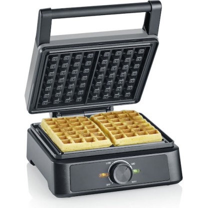 Severin Βαφλιέρα για Ορθογώνιες Βάφλες 2 Θέσεων 1600W