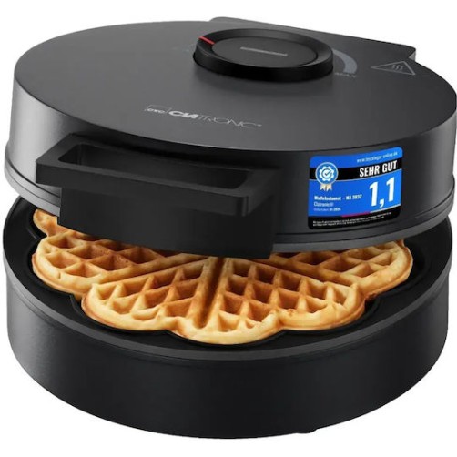 Clatronic Βαφλιέρα για Βάφλες Καρδιά 1200W