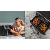 Ninja Foodi Dual Zone Air Fryer με Διπλό Αποσπώμενο Κάδο 7.6lt Μαύρο