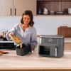 Ninja Air Fryer με Διπλό Αποσπώμενο Κάδο 7.6lt Γκρι DZ300EU