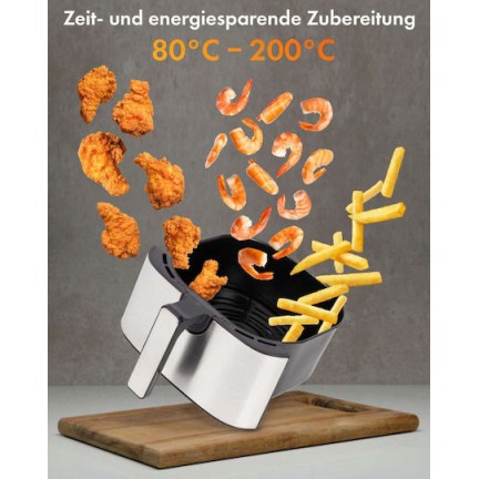 Clatronic FR 3782 H Air Fryer 5lt Ασημί