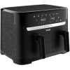 Tefal Dual Easy Air Fryer με Διπλό Αποσπώμενο Κάδο 8.3lt Μαύρο