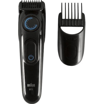 Braun Επαναφορτιζόμενη Κουρευτική Μηχανή Μαύρη BT3520