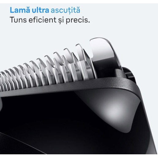 Braun Επαναφορτιζόμενη Κουρευτική Μηχανή Μαύρη BT3520