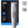 Braun Series 3 BG3530 Ξυριστική Μηχανή Σώματος Επαναφορτιζόμενη