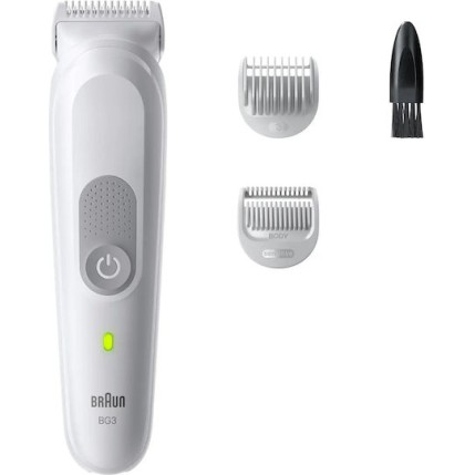 Braun Series 3 BG3530 Ξυριστική Μηχανή Σώματος Επαναφορτιζόμενη