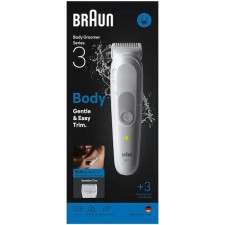 Braun Series 3 BG3530 Ξυριστική Μηχανή Σώματος Επαναφορτιζόμενη