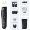Braun All-in-one Series 5 Σετ Επαναφορτιζόμενης Κουρευτικής Μηχανής Μαύρο AIO5540