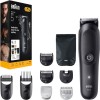 Braun All-in-one Series 5 Σετ Επαναφορτιζόμενης Κουρευτικής Μηχανής Μαύρο AIO5540