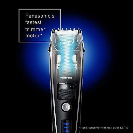 Panasonic Επαναφορτιζόμενη Κουρευτική Μηχανή Μαύρη ER-SB40-K803