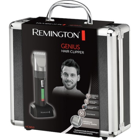 Remington Επαναφορτιζόμενη Κουρευτική Μηχανή Μαύρη HC5810