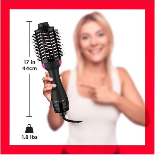 Revlon One-Step Volumiser Κεραμική Ηλεκτρική Βούρτσα με Αέρα για Ίσιωμα 1100W