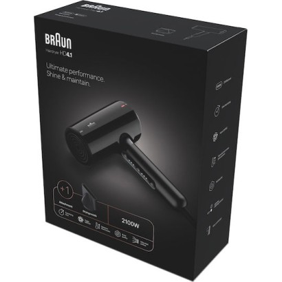 Braun Πιστολάκι Μαλλιών Turbo με Φυσούνα 2100W