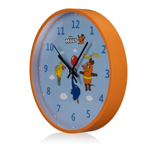 Diemaus Wall Clock Kids Mouse Elephant & Duck