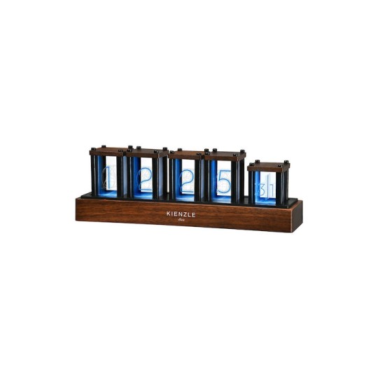 Kienzle Ρολόι Τοίχου Ψηφιακό Καφέ 23.75x6.15cm