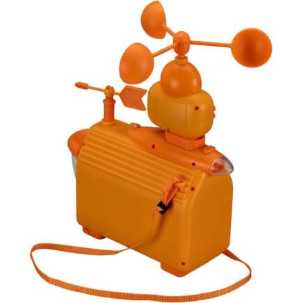 DieMaus 9810100 Ασύρματος Μετεωρολογικός Σταθμός Ψηφιακός Επιτραπέζιος Κίτρινος
