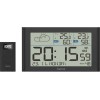 Hama Wetterstation Sylt Mit Außensensor Funk Schwarz 222216