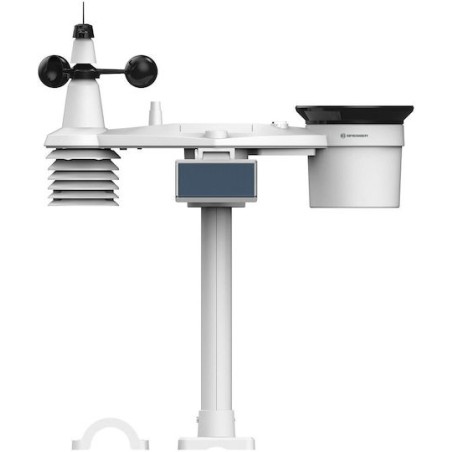 Bresser Center 7-in-1 7003800 Ασύρματος Μετεωρολογικός Σταθμός Ψηφιακός Επιτραπέζιος Μαύρος