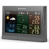 Bresser 5-in-1 Comfort Weather Center 7002550CM3000 Ασύρματος Μετεωρολογικός Σταθμός Ψηφιακός Επιτραπέζιος Γκρι