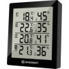Bresser Temeo Hygro Quadro Θερμόμετρo & Υγρασιόμετρo Επιτραπέζιο / Επιτοίχιο για Χρήση σε Εσωτερικό & Εξωτερικό Χώρο
