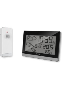 Technoline WS 9255 Ασύρματος Μετεωρολογικός Σταθμός Ψηφιακός Επιτραπέζιος Μαύρος